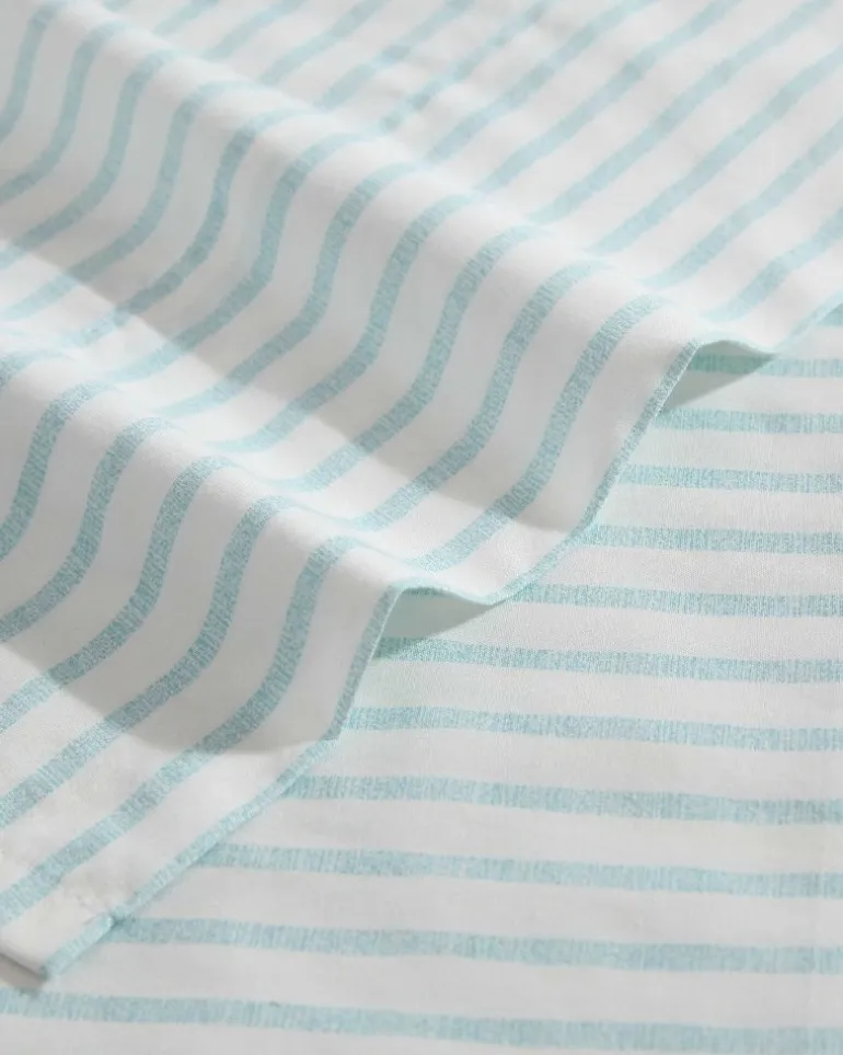 Online Tommy Bahama Cool Beach Stripe 4-Piece Queen Sheet Set Stripe Blue