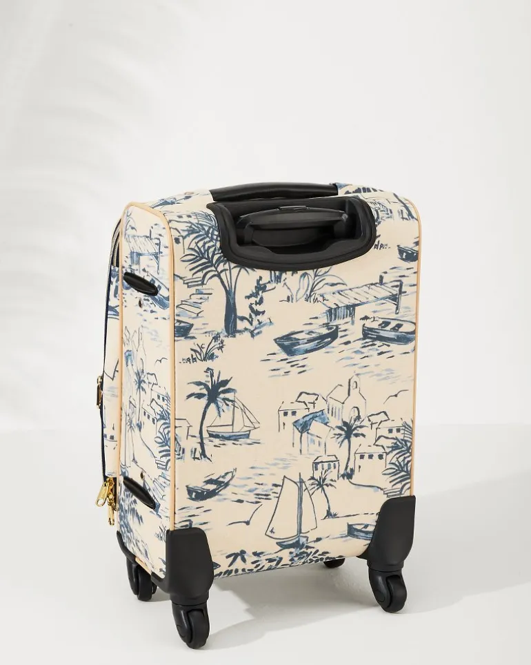 Clearance Tommy Bahama 20-Inch Rolling Suitcase Daise Seascape