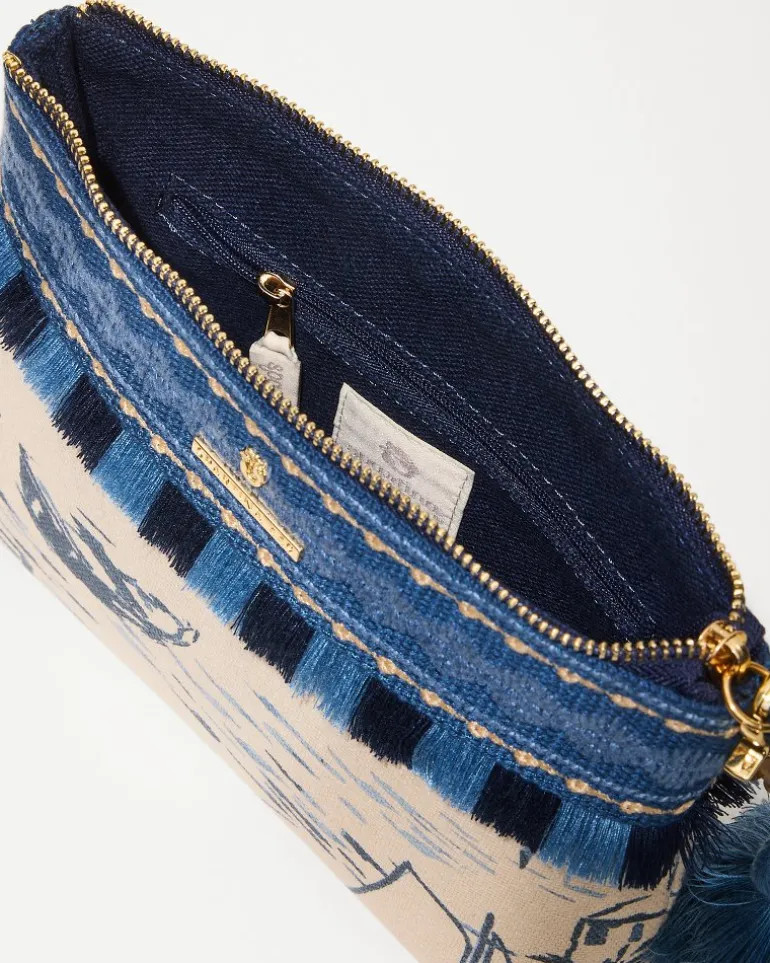 Discount Tommy Bahama Maci Wristlet Daise Seascape