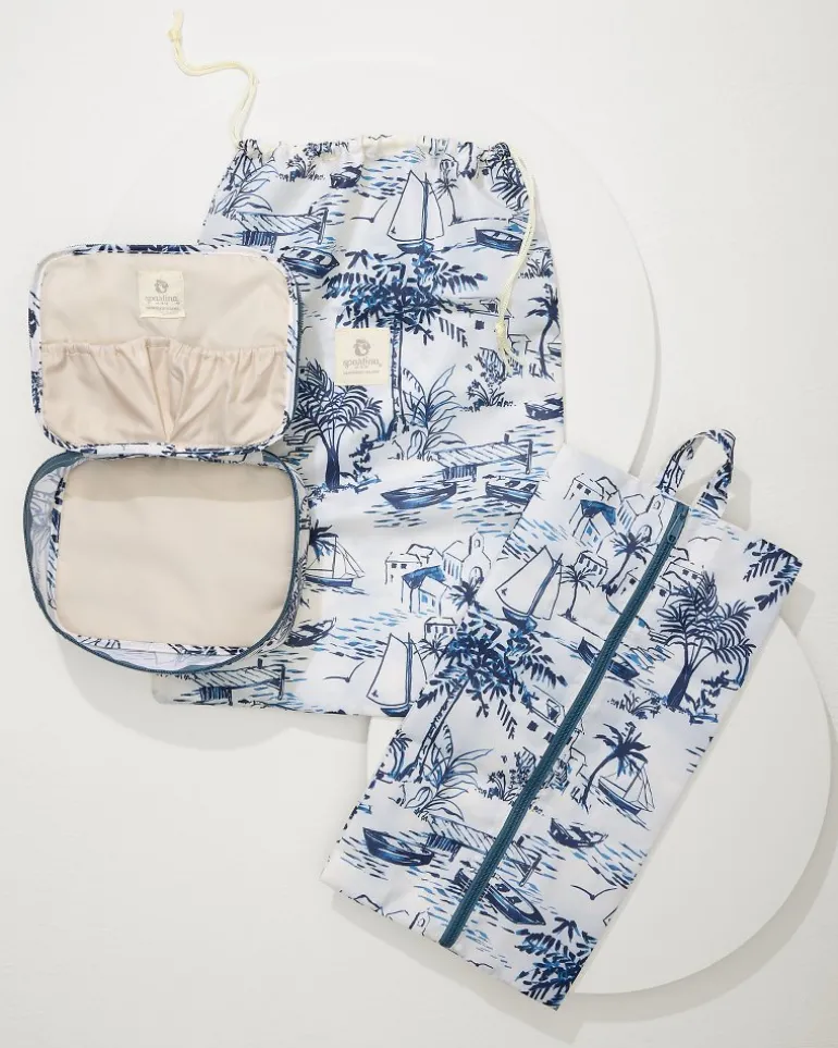 Fashion Tommy Bahama Packing Cube 6-Piece Set Daise Seascape