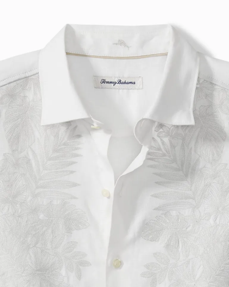 Online Tommy Bahama Down the Isle Long-Sleeve Linen Shirt White