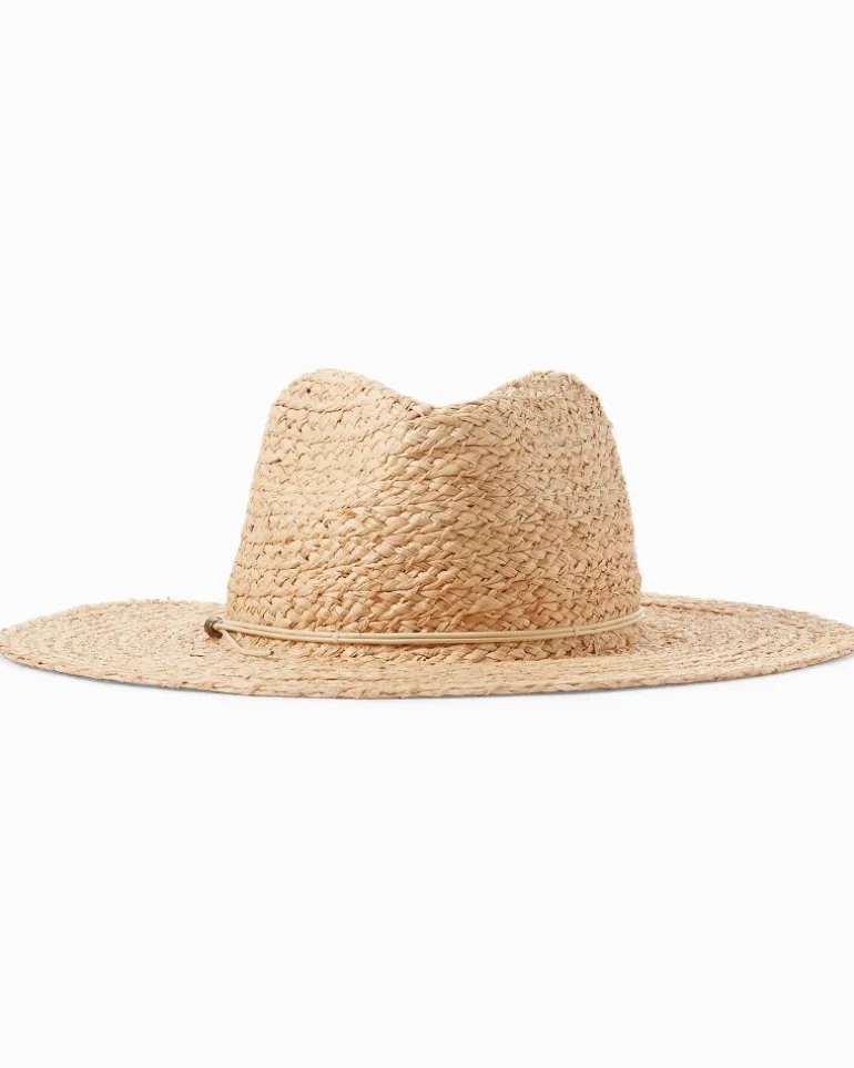 Sale Tommy Bahama Eliza Raffia Rancher Hat Natural/Tan