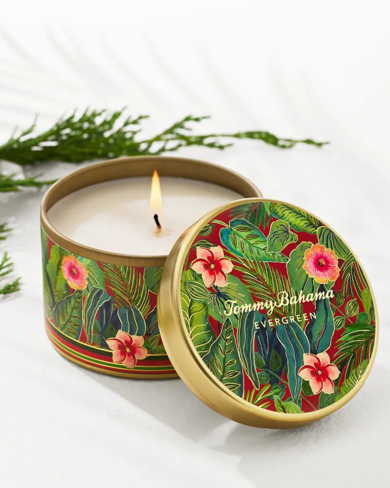 Cheap Tommy Bahama 7.1-oz Travel Candle Tin Evergreen