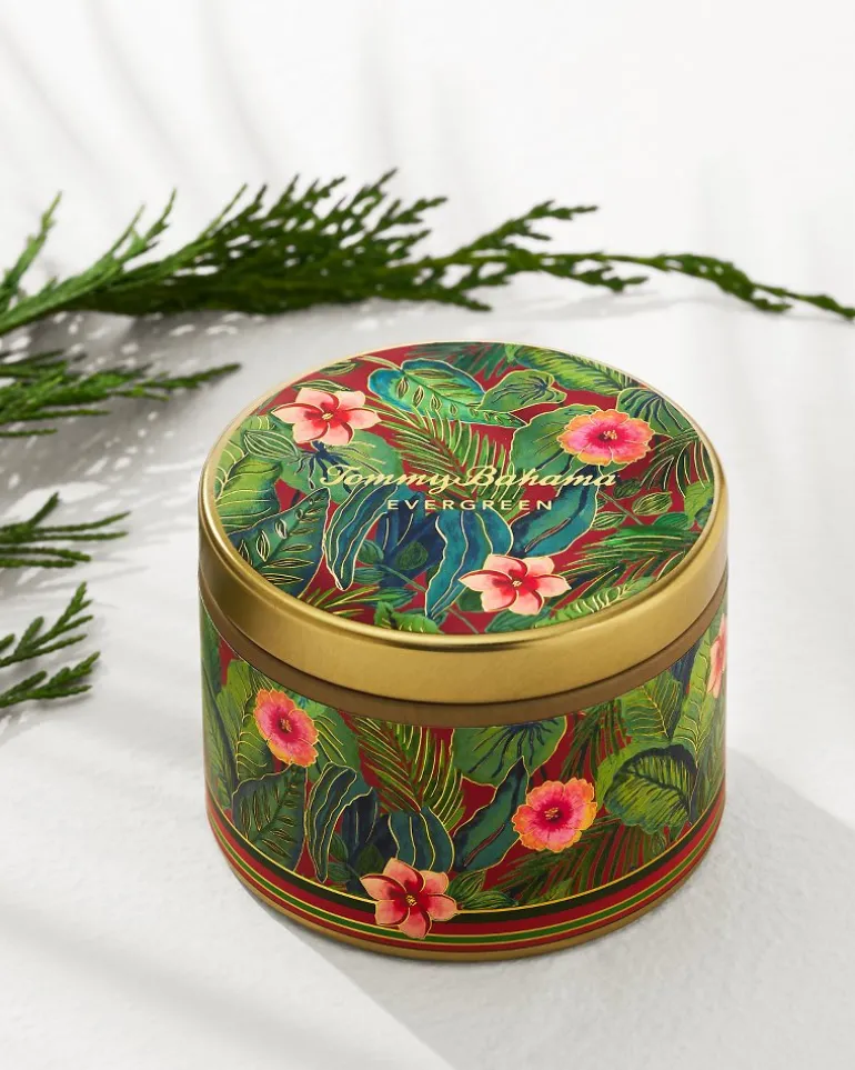Cheap Tommy Bahama 7.1-oz Travel Candle Tin Evergreen