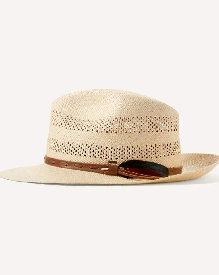 Clearance Tommy Bahama Ezra Vented Panama Hat Unbleached