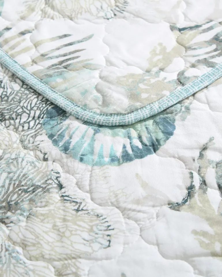 Clearance Tommy Bahama Freeport 3-Piece Full/Queen Quilt Set Blue