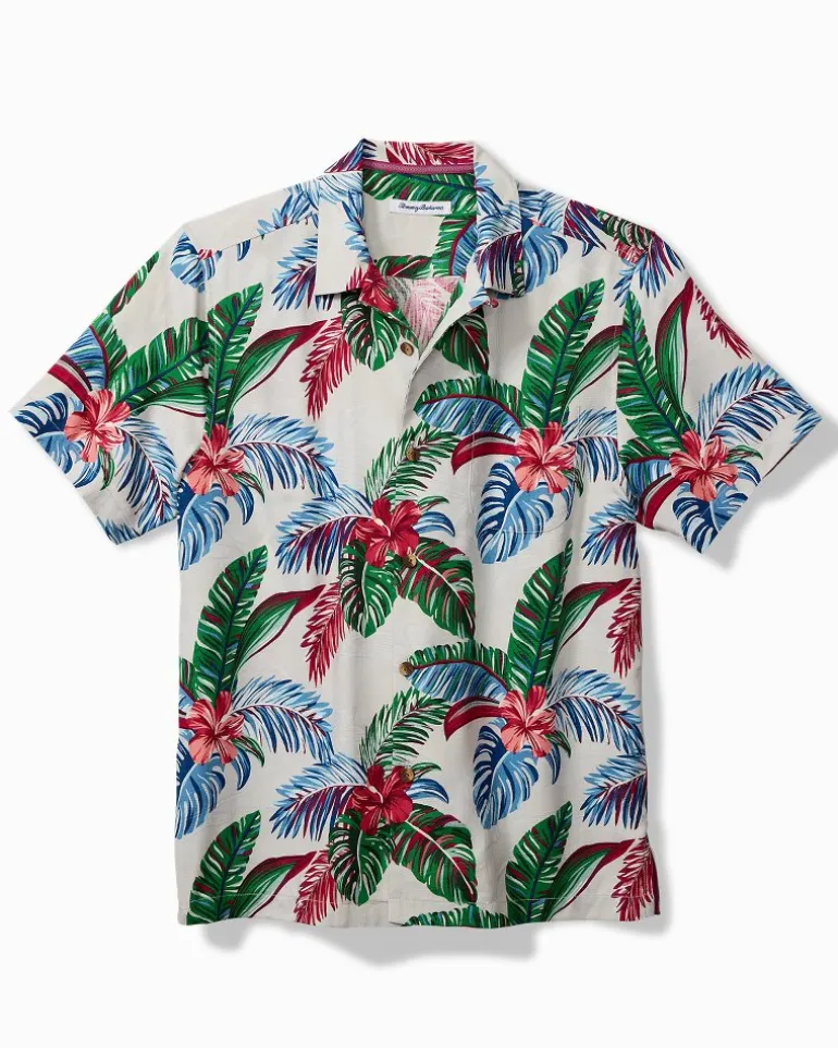 Best Tommy Bahama Frond Fusion IslandZone® Camp Shirt Breeze