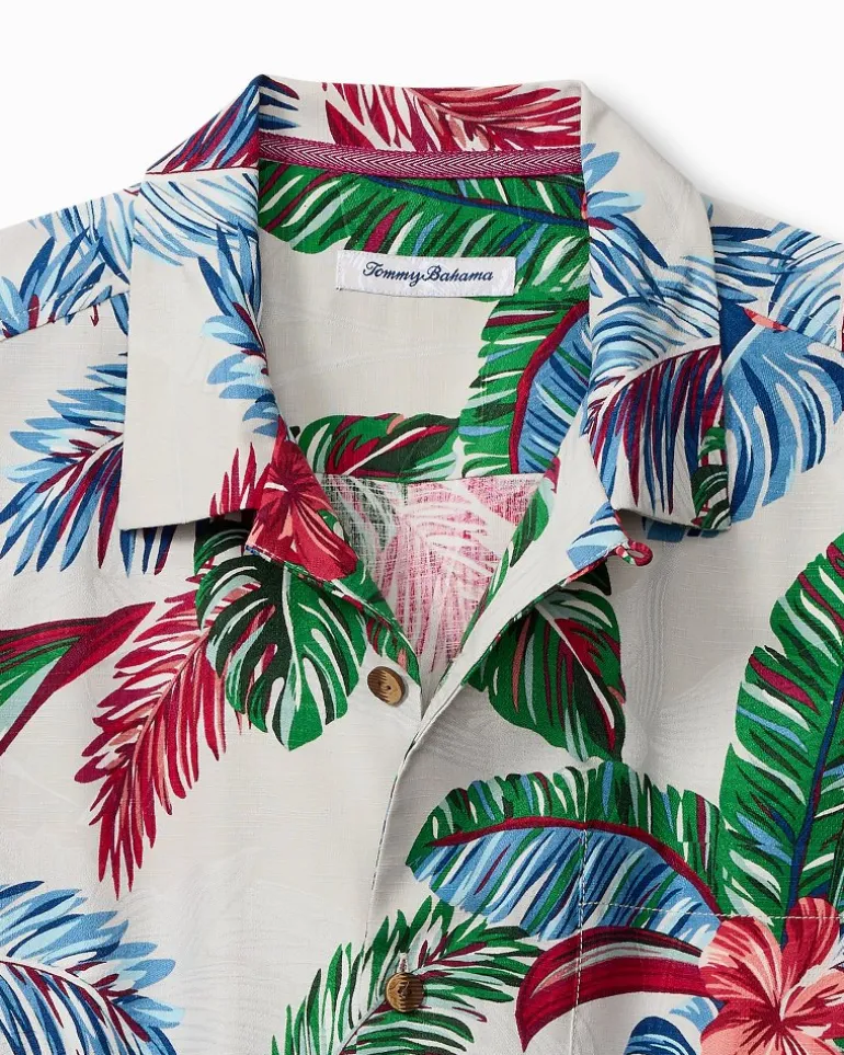 Best Tommy Bahama Frond Fusion IslandZone® Camp Shirt Breeze