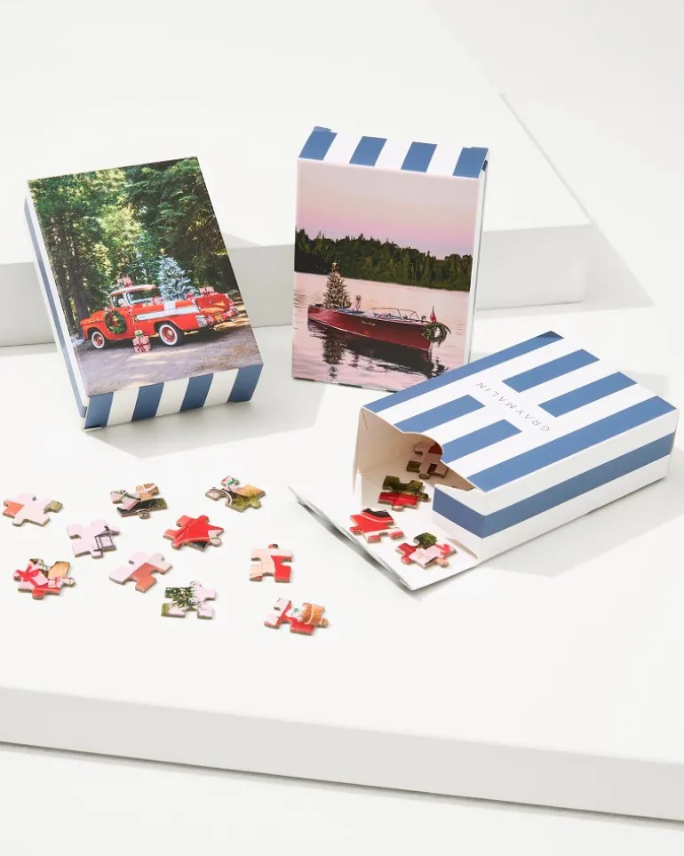 Shop Tommy Bahama Gray Malin's The Holiday 3-in-1 Puzzle Set Multicolor