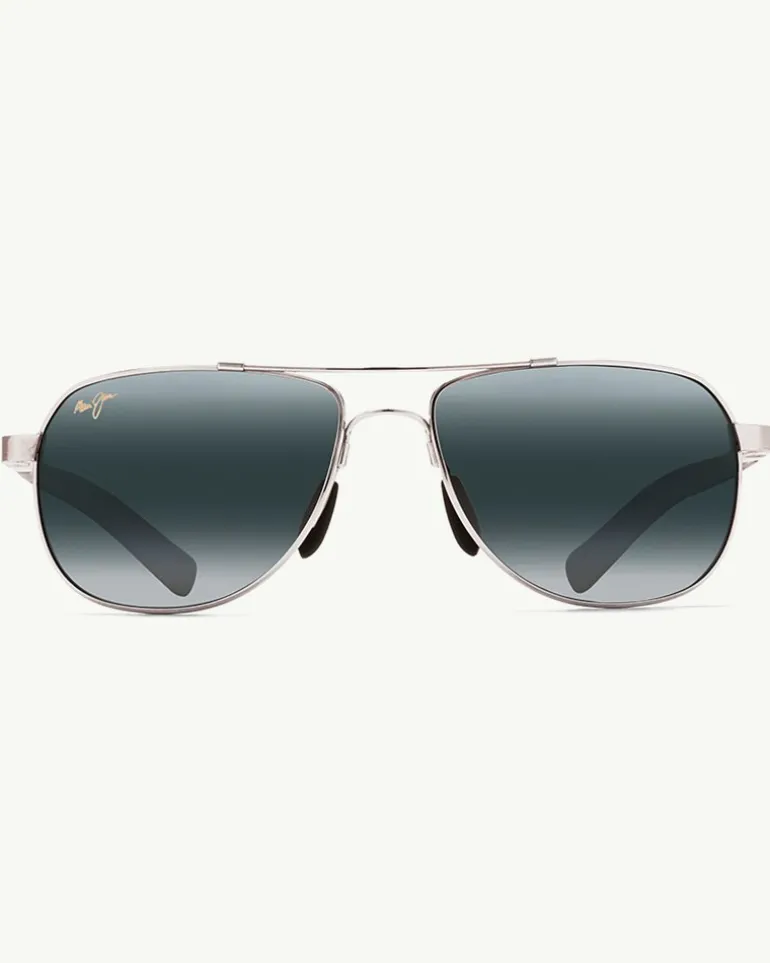 New Tommy Bahama Guardrails Sunglasses by Maui Jim® Silver