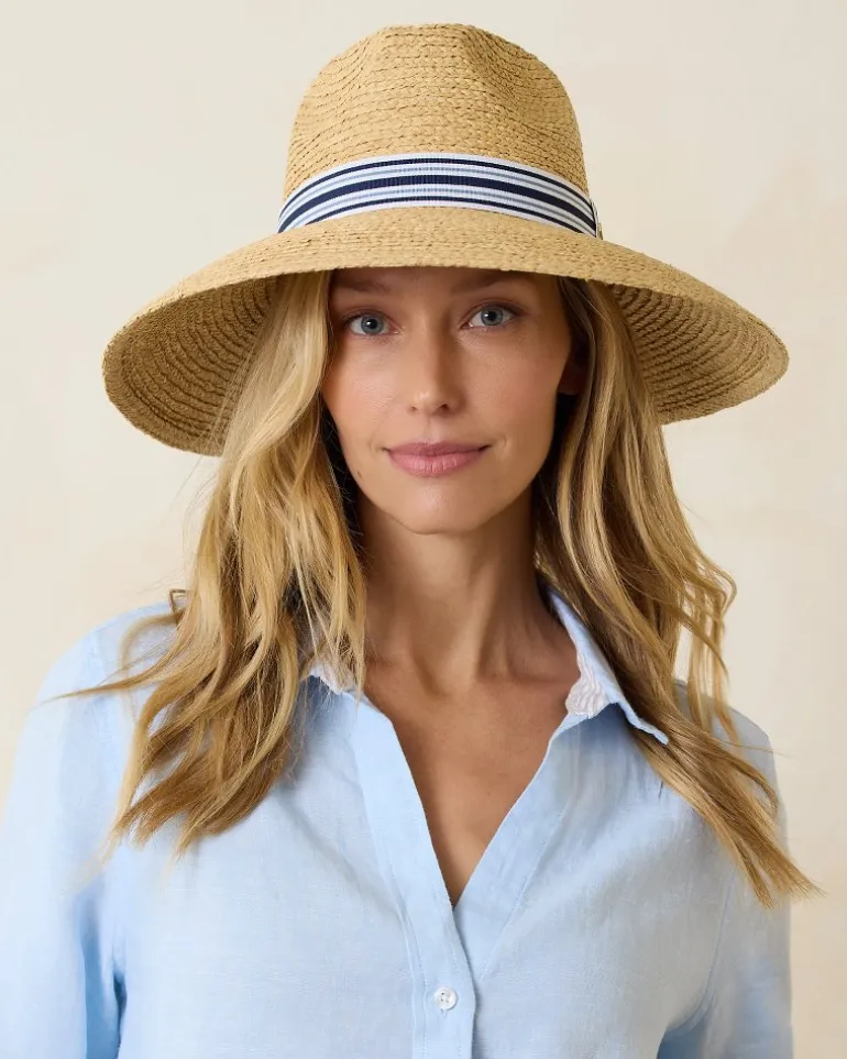 Best Sale Tommy Bahama Hampton Raffia Sun Hat Natural