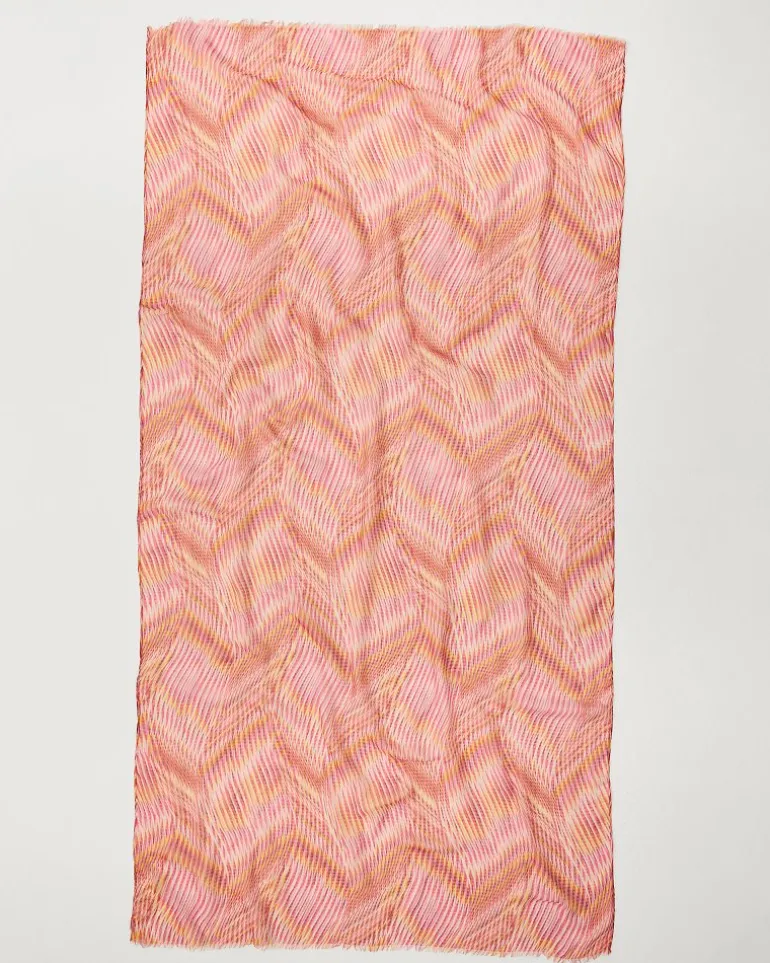 Flash Sale Tommy Bahama Hazy Wavy Wrap Scarf Dahlia