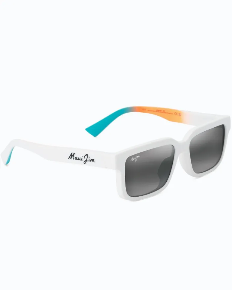 Hot Tommy Bahama Hiapo Asian Fit Sunglasses by Maui Jim® White