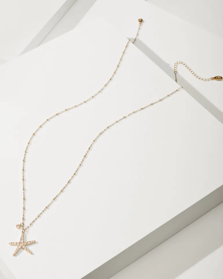 Discount Tommy Bahama Indigo Bay Starfish Pendant Necklace Gold
