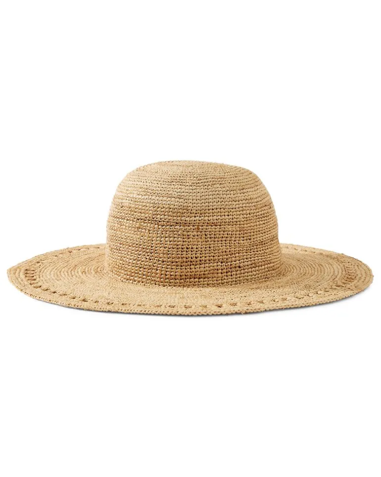 Online Tommy Bahama Isla Crochet Raffia Sun Hat Natural
