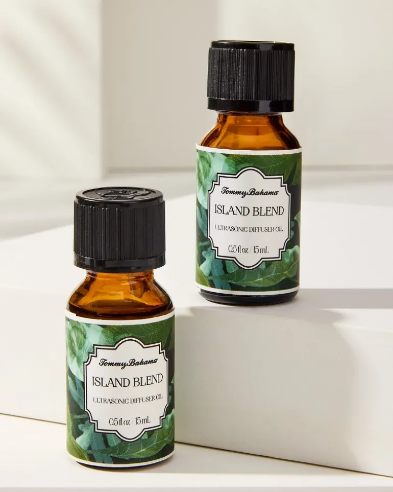 Flash Sale Tommy Bahama Ceramic Pineapple Diffuser Oil Refill Set Island Blend