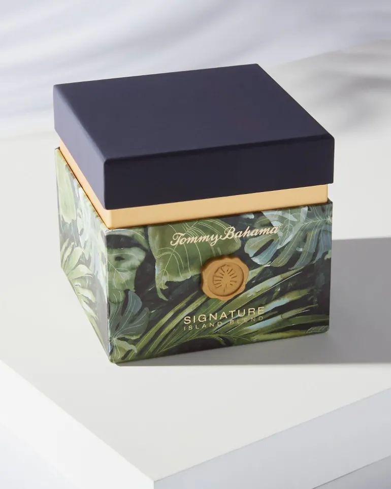 Online Tommy Bahama 17.5-oz. Boxed Glass Candle Island Blend