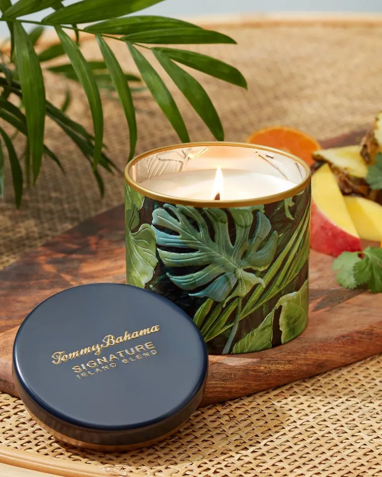 Fashion Tommy Bahama 10.6-oz Villa Fronds Candle Tin Island Blend