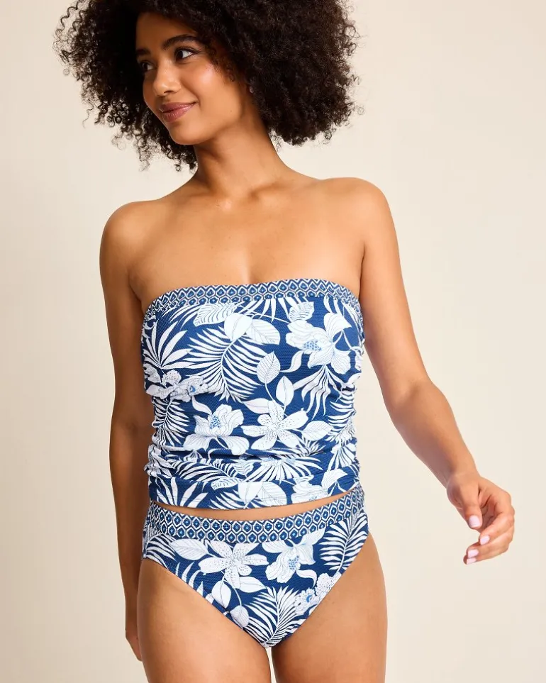 Outlet Tommy Bahama Island Cays Blooms Bandini Top Indigo Tide