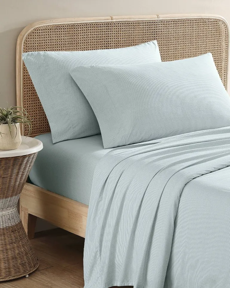 Fashion Tommy Bahama Island Cays Queen Sheet Set Blue