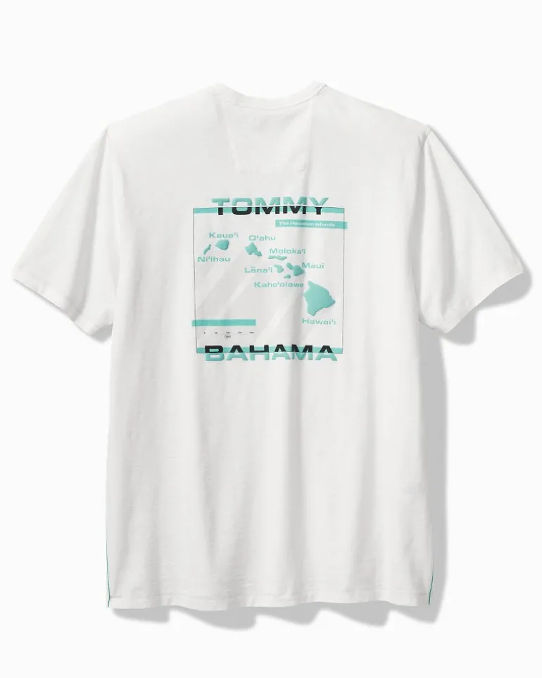 Fashion Tommy Bahama Island Destination Short-Sleeve Lux T-Shirt White