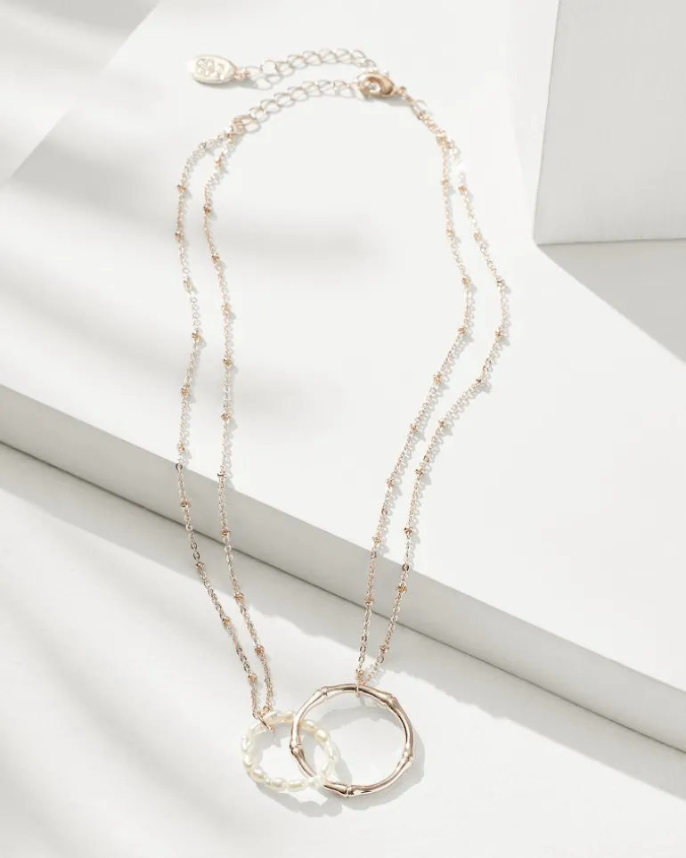 Flash Sale Tommy Bahama Island Essence Double-Loop Necklace Rose Gold