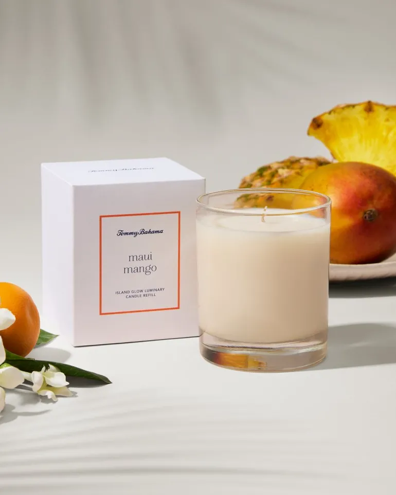 Flash Sale Tommy Bahama Island Glow Luminary Candle Refill - Maui Mango