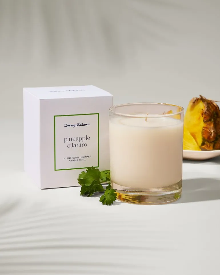 Outlet Tommy Bahama Island Glow Luminary Candle Refill - Pineapple Cilantro