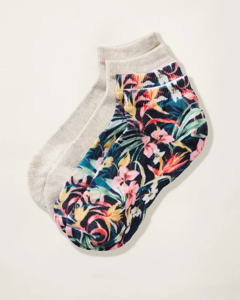 Hot Tommy Bahama IslandZone® Performance Athletic Socks — 2 Pack Assorted