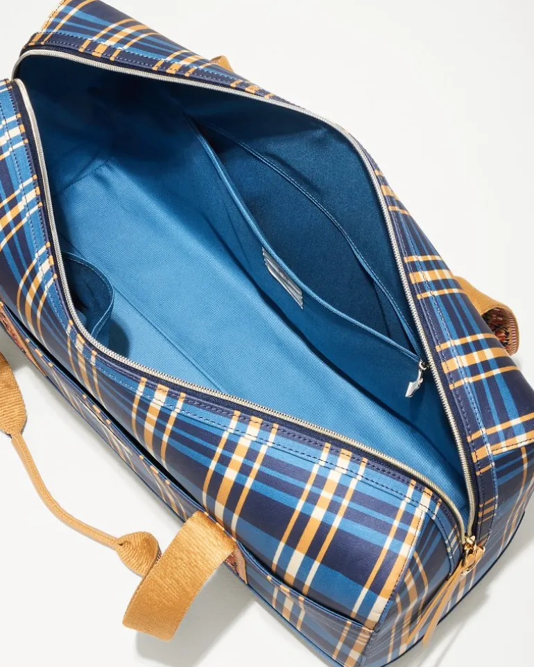 Flash Sale Tommy Bahama Kalalanta Duffel Bag Navy Plaid