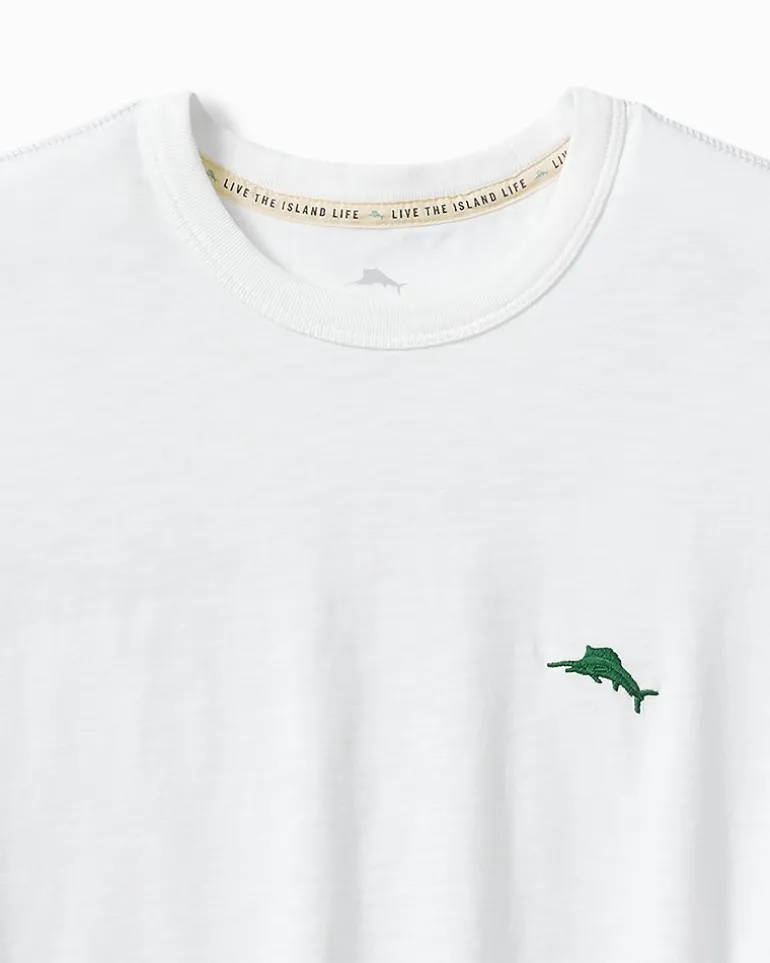 Online Tommy Bahama Later Gator Short-Sleeve Lux T-Shirt White