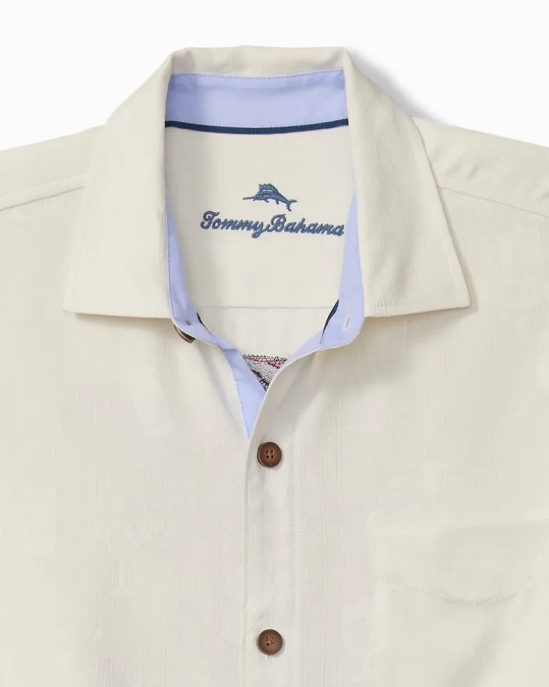 Cheap Tommy Bahama Let's Mix & Mingle Silk Camp Shirt Continental