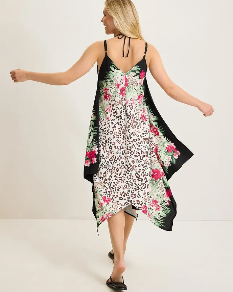 lily_cat_scarf_coverup_dress_2.webp New Tommy Bahama Lily Cat Scarf Coverup Dress Black