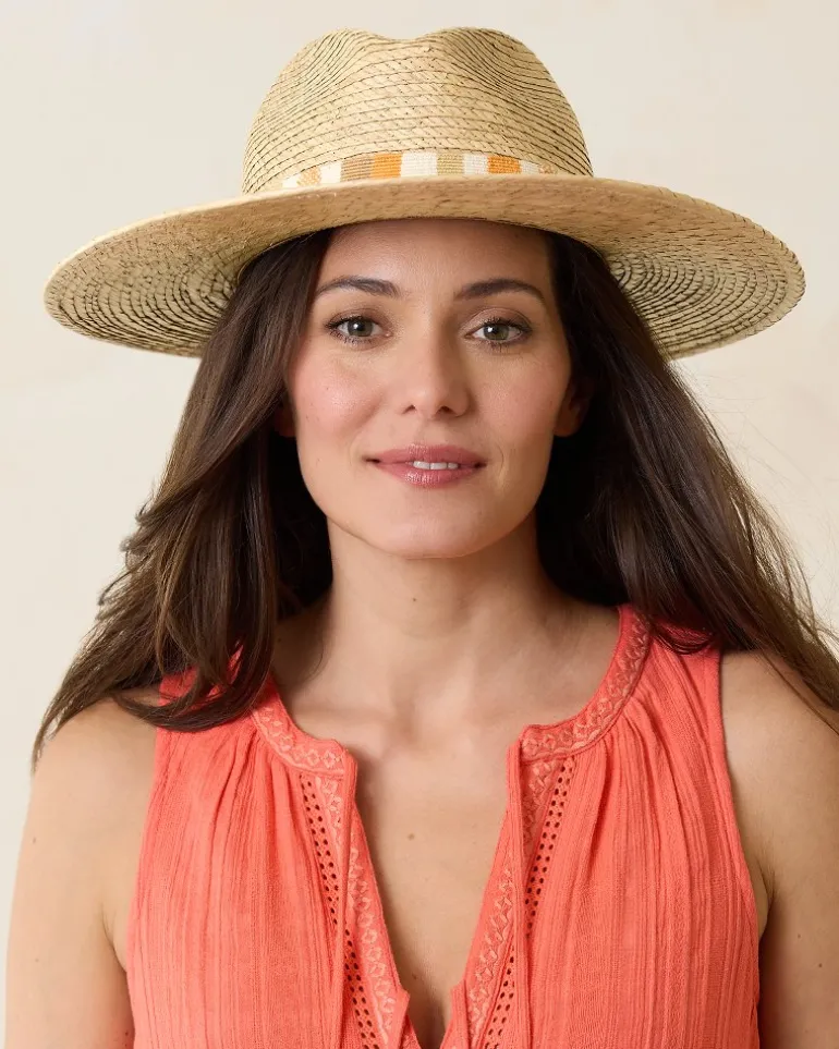 Outlet Tommy Bahama Lotus Wide-Brim Hat Sand
