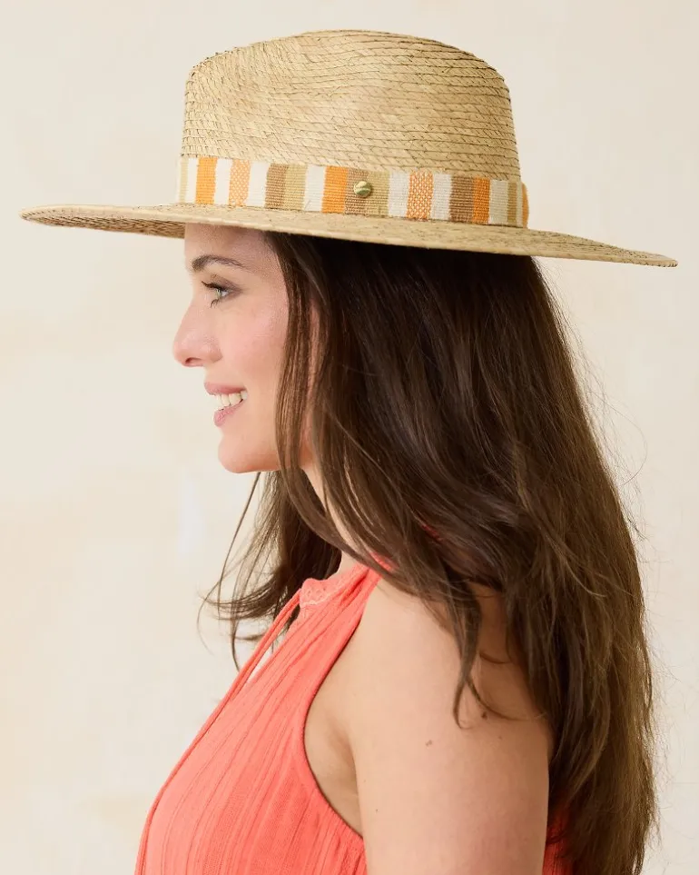 Outlet Tommy Bahama Lotus Wide-Brim Hat Sand