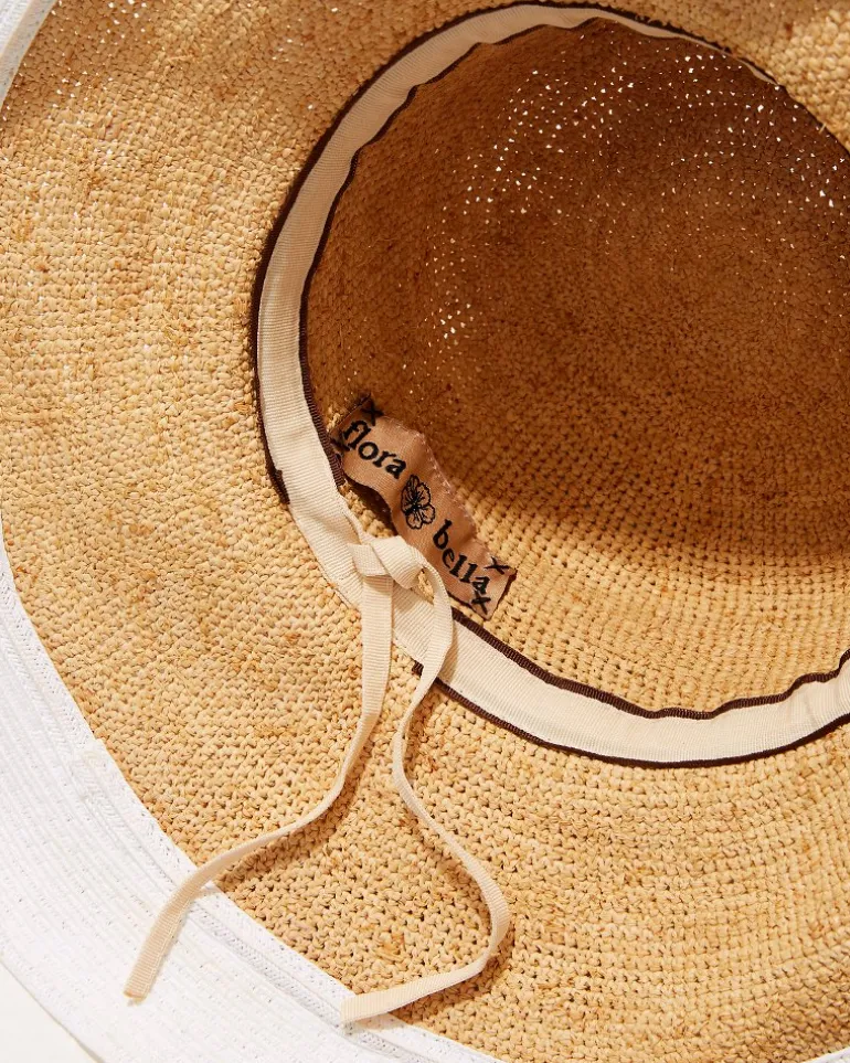 Clearance Tommy Bahama Lucia Brimmed Hat White