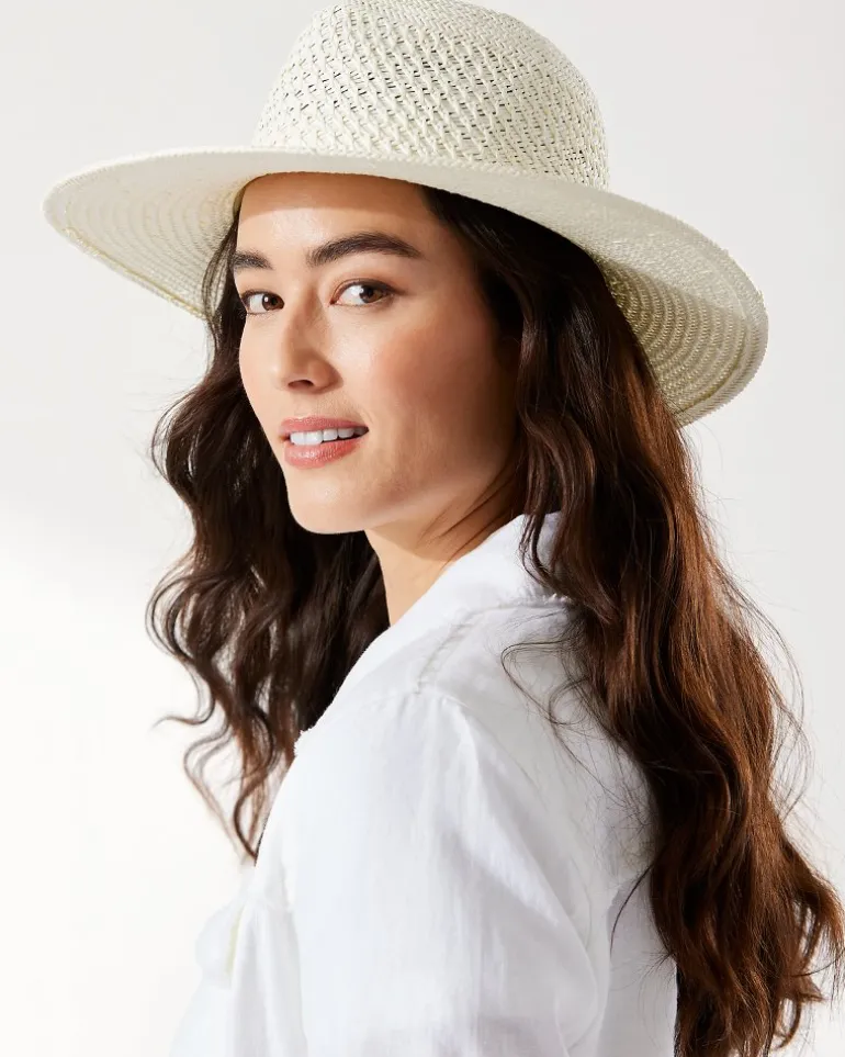 Sale Tommy Bahama Luxe Vented Packable Hat Bleach
