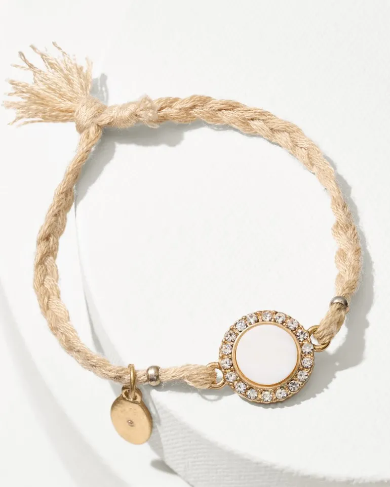 Shop Tommy Bahama Madeira Corded Shell Bracelet Gold