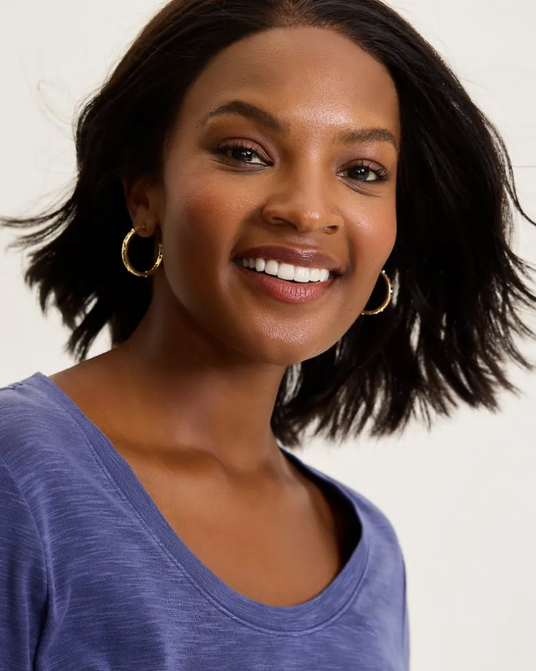 Best Tommy Bahama Madeira Large Hoop Earrings Gold