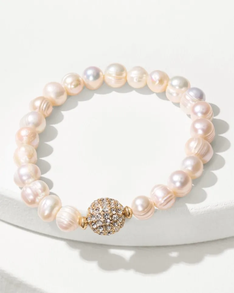 Online Tommy Bahama Madeira Pearl Stretch Bracelet Gold