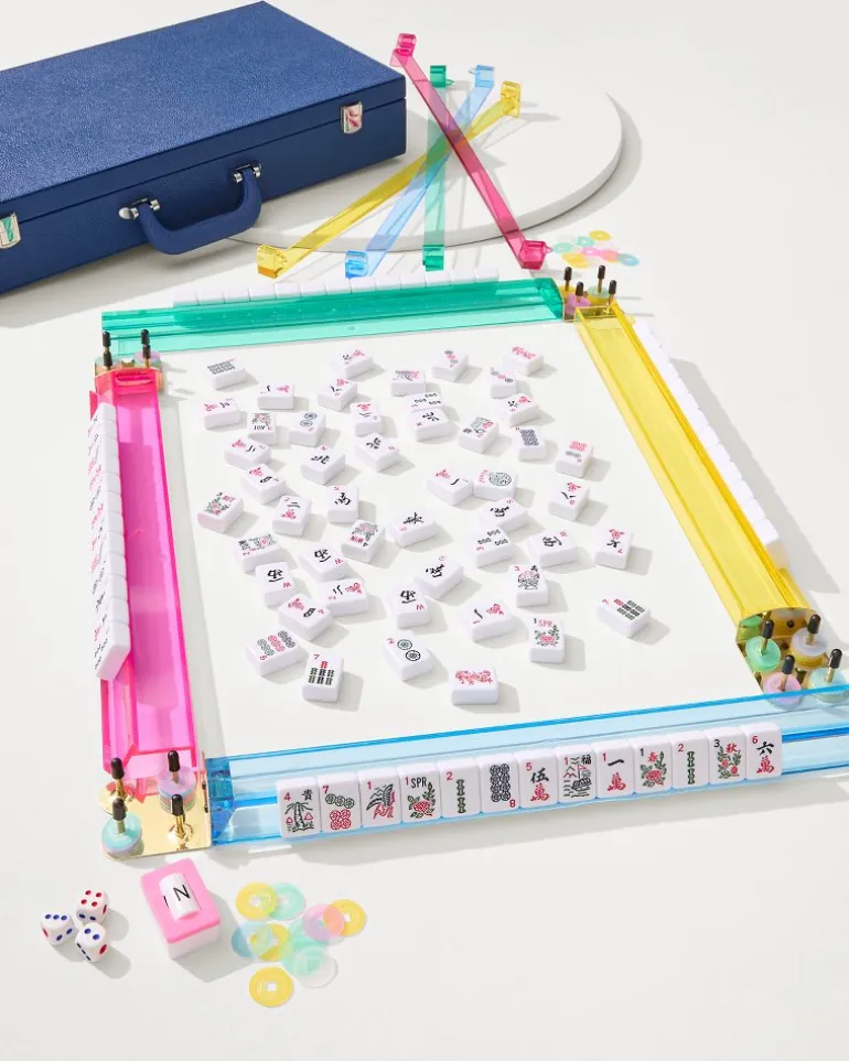 Shop Tommy Bahama Mahjong Game Set Blue