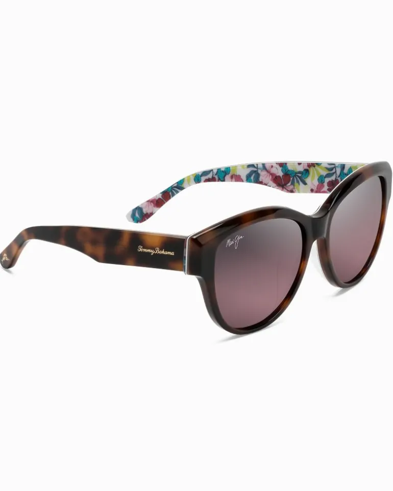 Shop Tommy Bahama Malama Exclusive Sunglasses by Maui Jim® Tortoise
