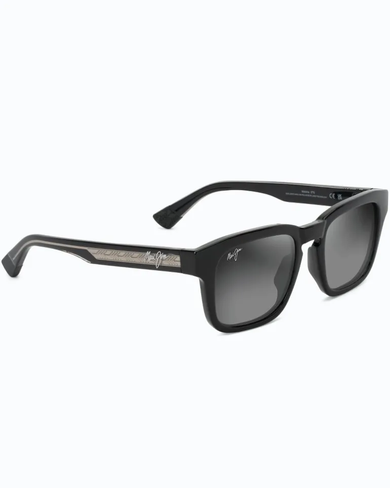 Store Tommy Bahama Maluhia Sunglasses by Maui Jim® Gloss Black