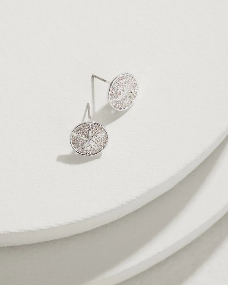 Flash Sale Tommy Bahama Marco Island Starfish Stud Earrings Silver
