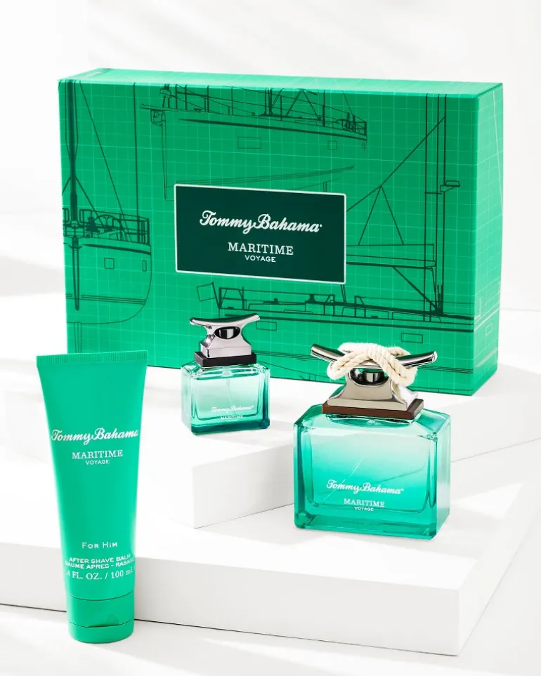 Best Sale Tommy Bahama Maritime Voyage 3-Piece Cologne Gift Set Multicolor
