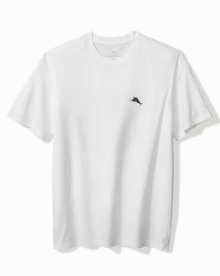 Sale Tommy Bahama Marlin World Graphic T-Shirt White