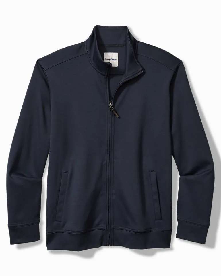 Cheap Tommy Bahama Martinique Full-Zip Jacket Ocean Deep