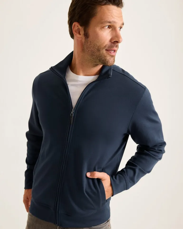 Cheap Tommy Bahama Martinique Full-Zip Jacket Ocean Deep