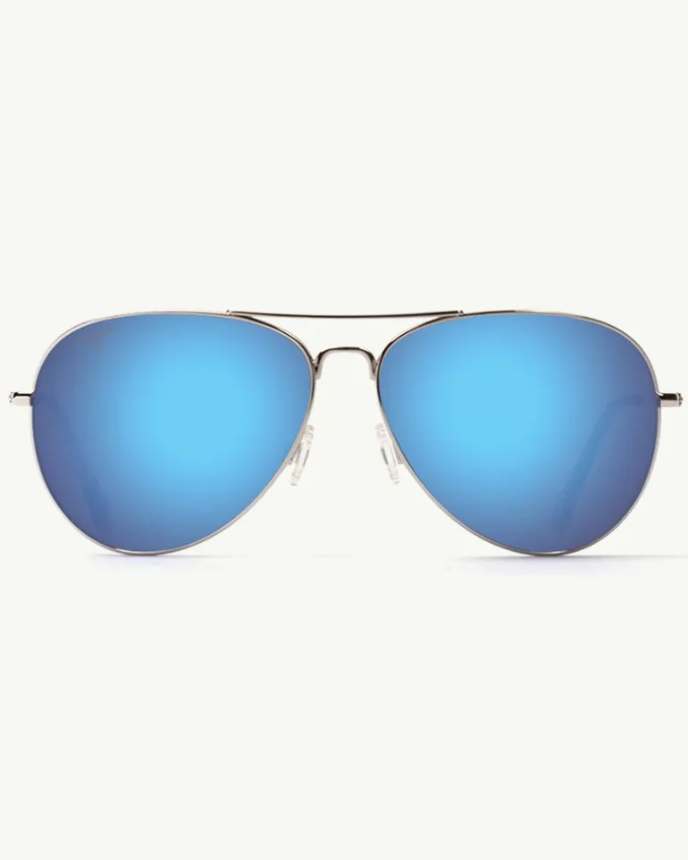 Sale Tommy Bahama Mavericks Sunglasses by Maui Jim® New Silver