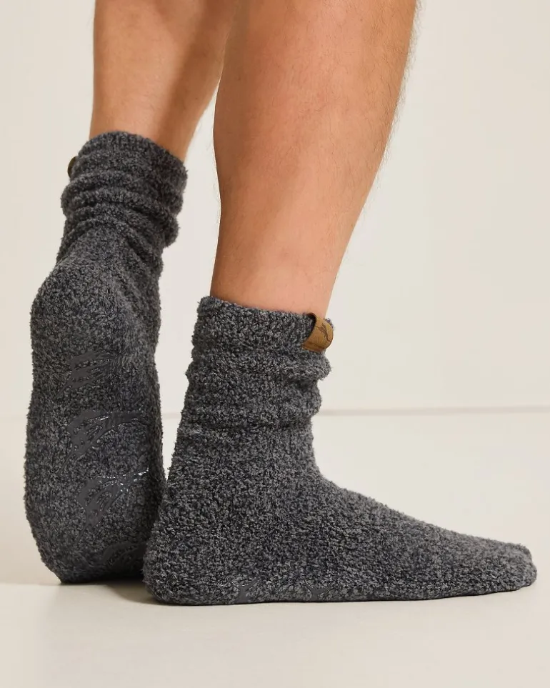 Sale Tommy Bahama Men's Island Soft® Lounge Socks Charcoal Marl